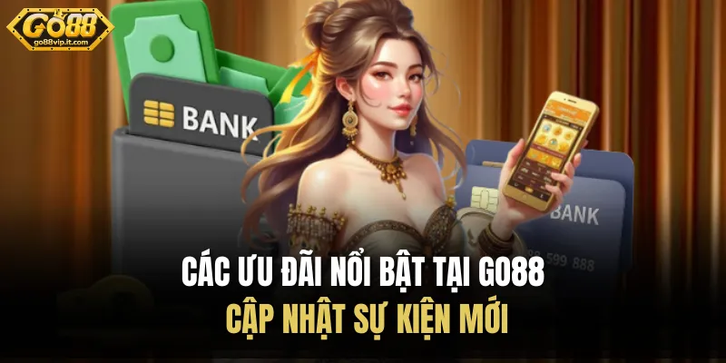 Các Ưu Đãi Nổi Bật Tại Go88 - Cập Nhật Sự Kiện Mới Các Ưu Đãi Nổi Bật Tại Go88 - Cập Nhật Sự Kiện Mới